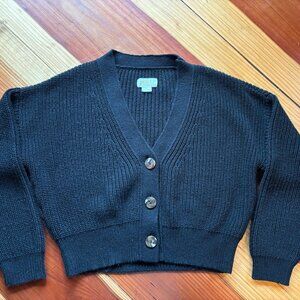 Black Fisherman Cardigan - Anthropologie
